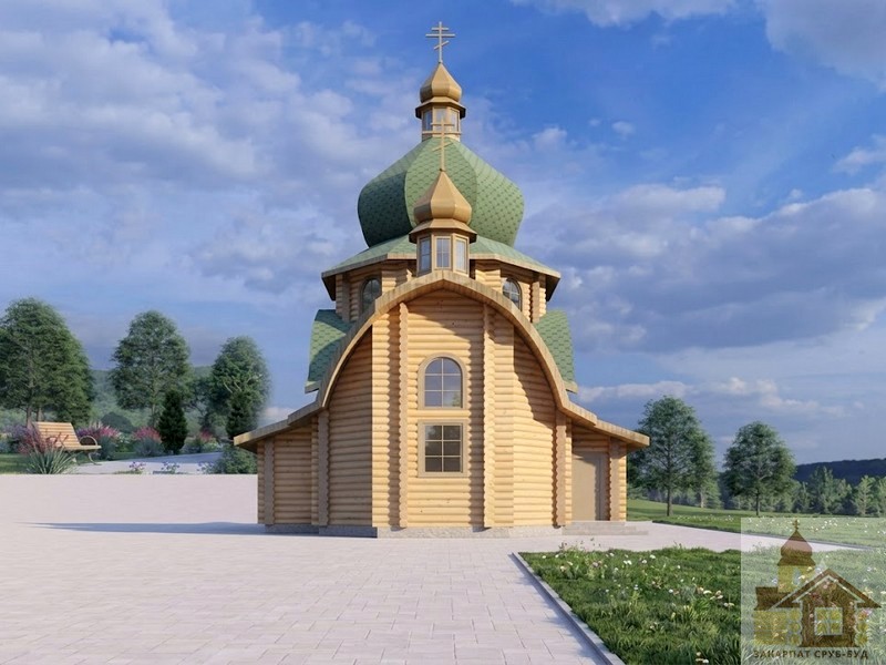 Професійне будівництво дерев'яний собор 197 м²