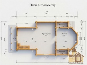 Церква цибулина купол дерев'яний храм