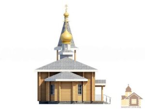 Архітектурні проєкти церков 151 м² від ЗСБ