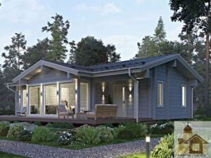 Купити зруб дерев’яного будинку під ключ