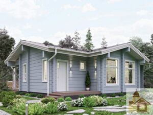 Дерев’яні котеджі на замовлення — преміум-зруб «Одеса Велес» 157 м² із натуральної колоди