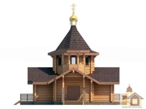 Реставрація дерев'яних храмів 140 м² від ЗСБ