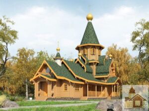 Реставрація дерев'яного храму ЗСБ-283 м² із дотриманням автентичності.