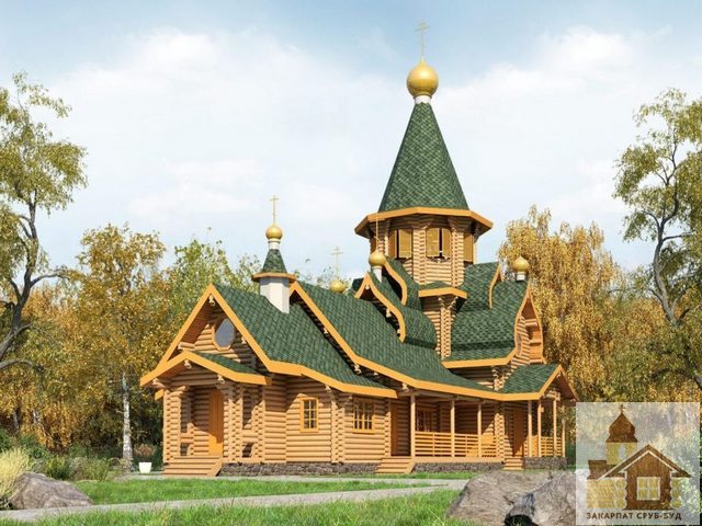 Реставрація дерев'яного храму ЗСБ-283 м² із дотриманням автентичності.
