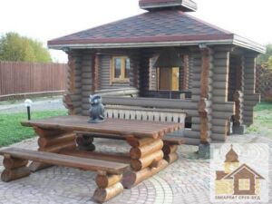 Виготовлення дерев’яної альтанки під ключ — якісні зруби від компанії «Закарпат Зруб-Буд» в Україні.