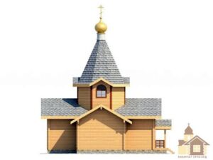 Будівництво дерев'яної церкви – проектування храму та зруб церкви під ключ.