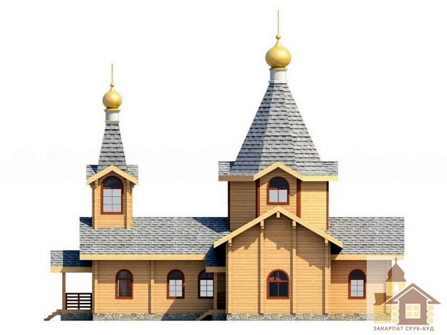 Дерев'яна церква під ключ – проект з екологічними матеріалами та надійними технологіями.