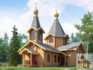 Дизайн дерев'яної церкви – індивідуальний підхід до кожного проекту храму.