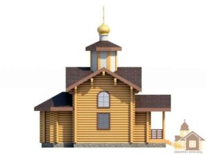 Купити дерев'яну церкву 49 м² від ЗСБ
