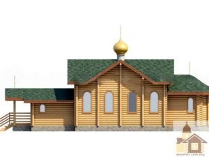 Купити дерев'яний храм під ключ – швидке та якісне виконання проекту.