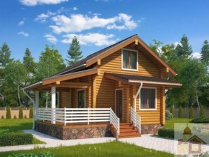 Проект дерев'яного будинку із зрубу під ключ розробляється з урахуванням особливостей карпатського лісу та побажань замовника.