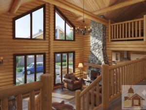 Купити зруб під ключ — проект будинку 119 м²