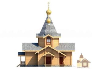 Проект дерев'яної церкви – деталі та ціна будівництва під ключ.