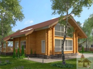 Готовий смерековий зруб ціна від виробника Закарпат Зруб-Буд.