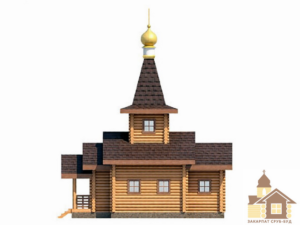 церква зі зрубу купити, ЗСБ-39 м²