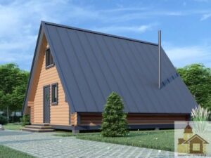 Купити зруб A-frame «Зубок» від ЗСБ