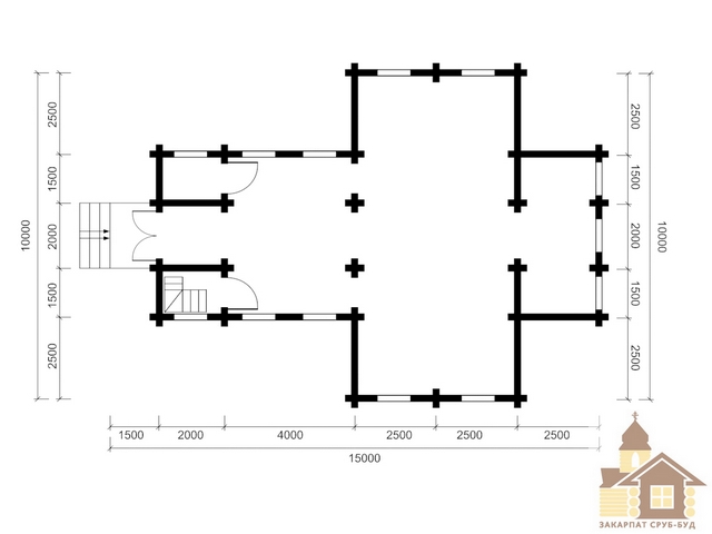 Будівництво церкви з дерева – поєднання краси та міцності.