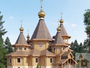 Купити зруб для будівництва дерев'яного храму