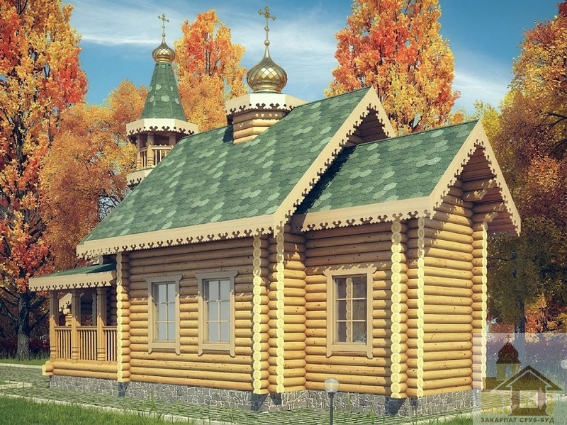 Зруб православного храму ціна та дерев’яна церковна архітектура Карпат