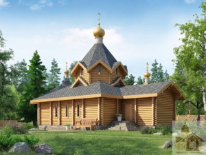 Вартість будівництва дерев'яної церкви зі зруба