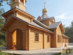 Восьмигранна дерев'яна дзвіниця