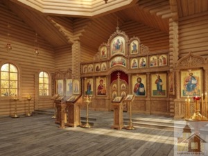 Ярусна дзвіниця дерев’яного храму 158 м²