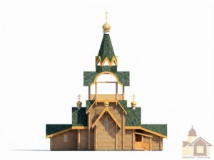 Замовити храм 158 м² під ключ за проектом Закарпат Зруб-Буд