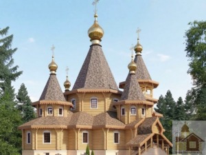 Замовити храм 540 м² під ключ із дерев'яного зрубу