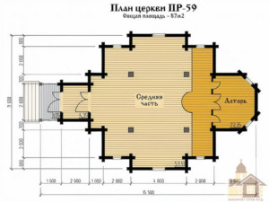 Замовити храм ціна храм під куполом дерев’яний