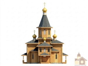 Зруб церкви замовити для будівництва храму під ключ