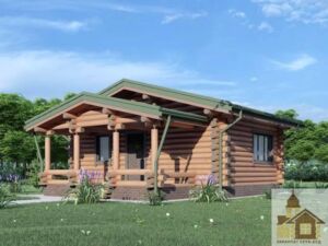 Проекти зрубів під ключ для Проєкти зрубів під ключ — «Зруб ексклюзивного дизайну»Проєкти зрубів під ключ — «Зруб ексклюзивного дизайну» комфортного житла