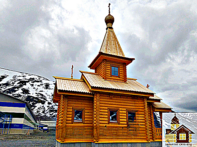 Церква з бруса — традиційне будівництво та сучасний дизайн