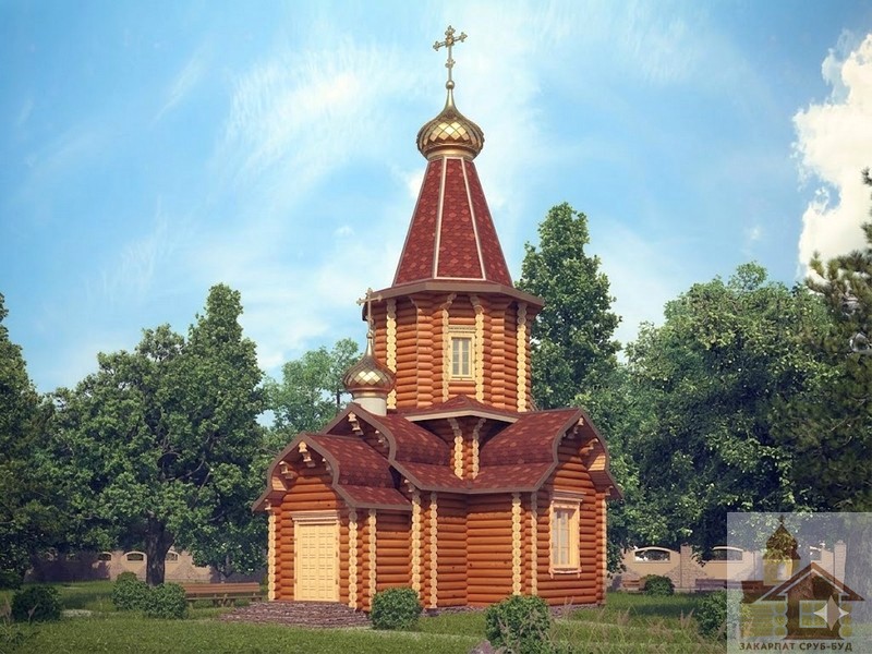 Храм під ключ ціна Киев — оциліндрована колода для будівництва церкви