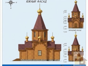 Храм під ключ ціна Киев — замовити дерев’яну церкву зі смереки
