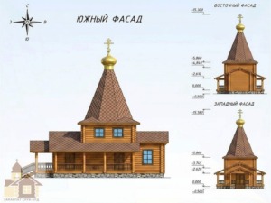 Зрубна церква ціна будівництва з оциліндрованої колоди