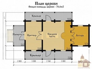 Зрубна церква ціна будівництва з натурального зрубу