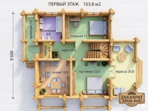 Складні елементи даху та перекриттів — закарпатська школа дерев’яного зодчества в дії.
