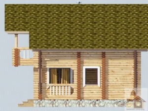 Актуальний зруб бані ціна в Україні за проектом «Полонинська Тиша», купити зруб бані в Україні Одеса.