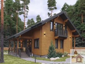 Естетика зрубу – втілення природної краси та стилю в дерев'яному будинку.