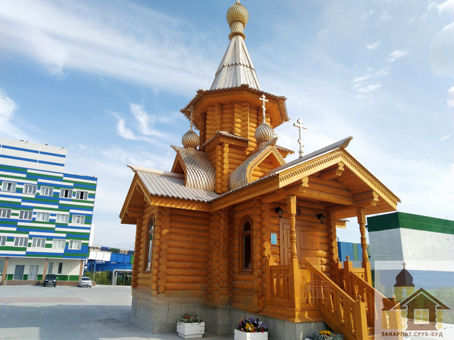 Проєкт дерев’яної церкви зі зрубу для тих, хто планує купити зруб і побудувати дерев’яний будинок духовного призначення