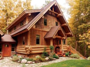 Зрубний будинок з бруса. Проекти та будівництво зрубів під ключ