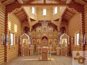 Кам’яний цоколь дерев’яної церкви 104 м²