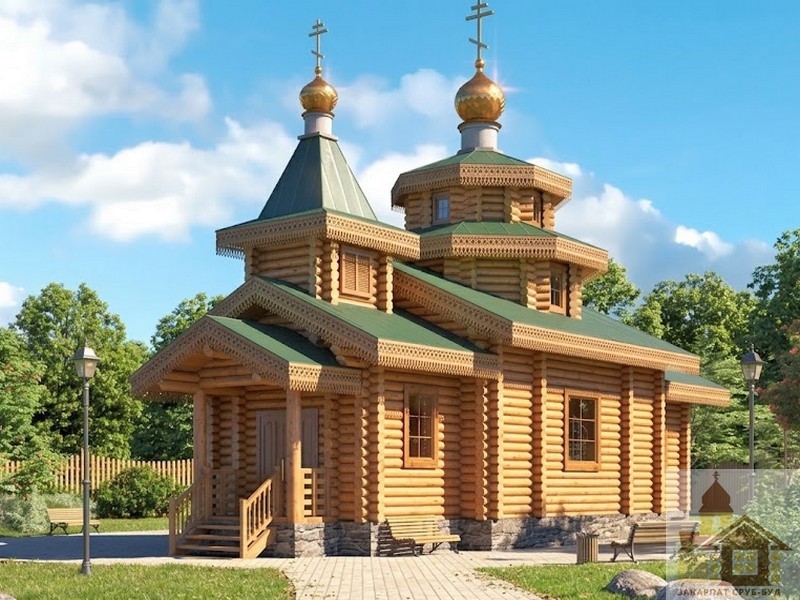Купити зруб церкви під ключ