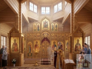 Церква 307 м² замовити — вартість будівництва дерев'яного храму